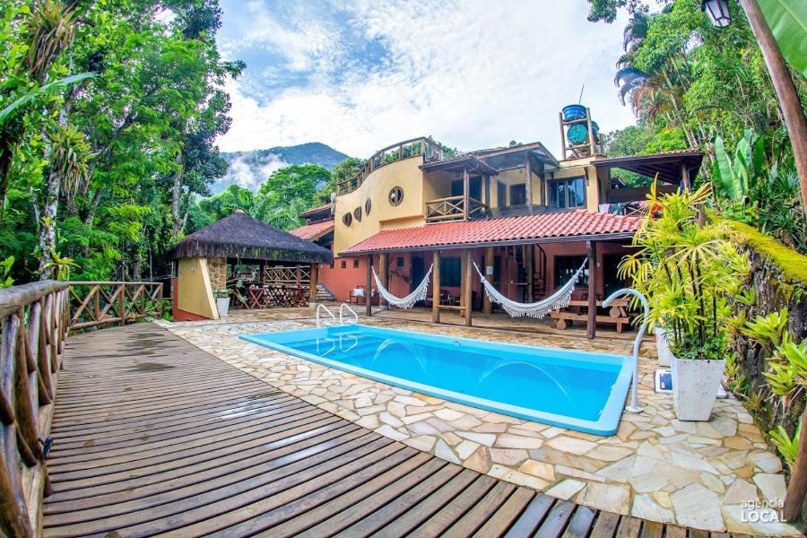 Casa Bonita Hospedagem e Café Abraão Extérieur photo