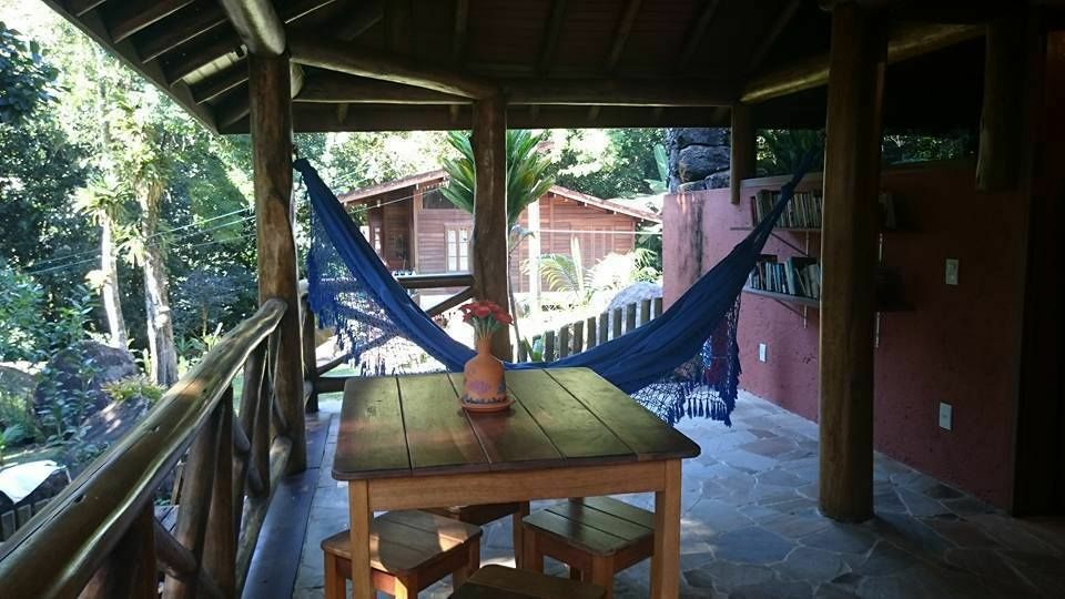 Casa Bonita Hospedagem e Café Abraão Extérieur photo